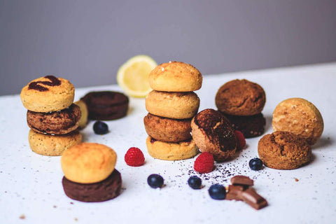 Keto cake bite variety treats