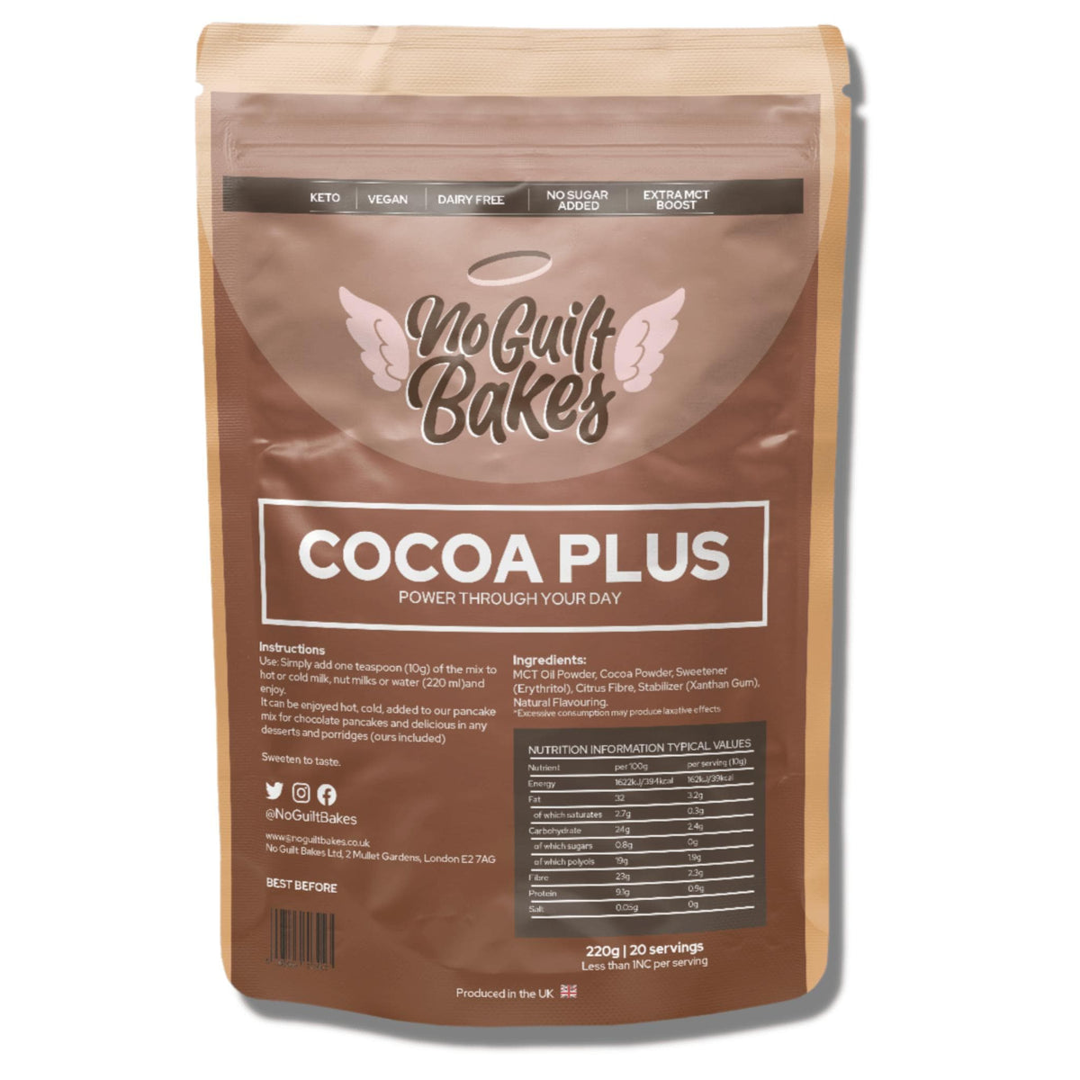 A Packet Of MCT Cocoa Plus